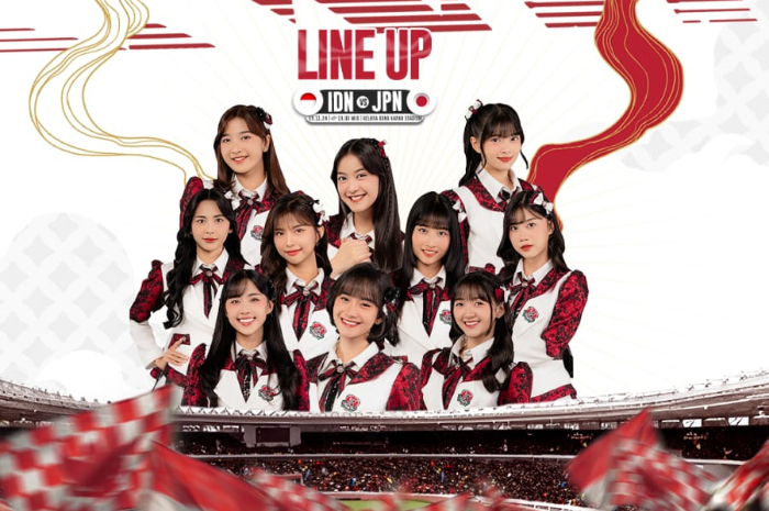 JKT48 akan mengisi After Game Performance pertandingan Timnas Indonesia vs Jepang di Stadion Gelora Bung Karno Jumat (15/11/2024).