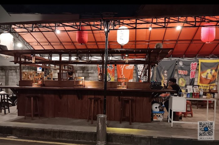 Warunk Sushi di Pakansari Kabupaten Bogor.