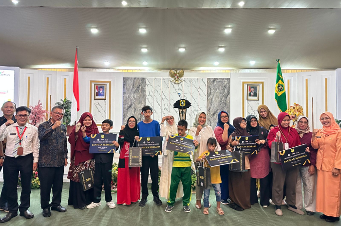 Pemkab Bogor meresmikan Coaching Clinic Taman Asa bagi anak-anak berkebutuhan khusus.