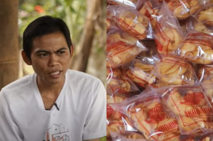 Taufik Hidayat pria asal Malang, Jawa Timur sukses menjalani usaha keripik singkong.