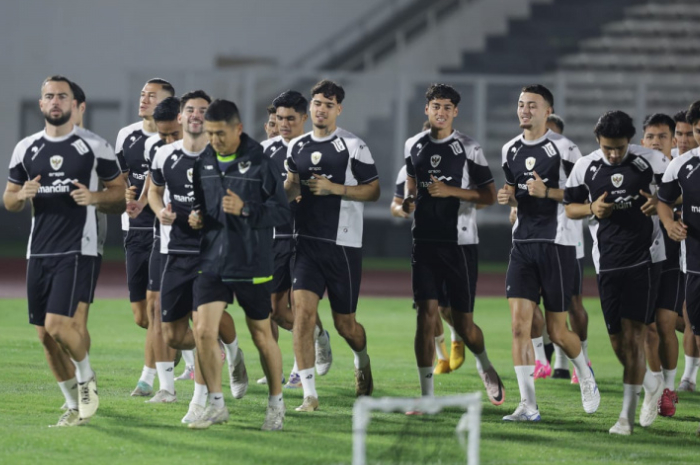 Timnas Indonesia&nbsp;jelang laga melawan Jepang pada Kualifikasi Piala Dunia 2026 Zona Asia Grup C.