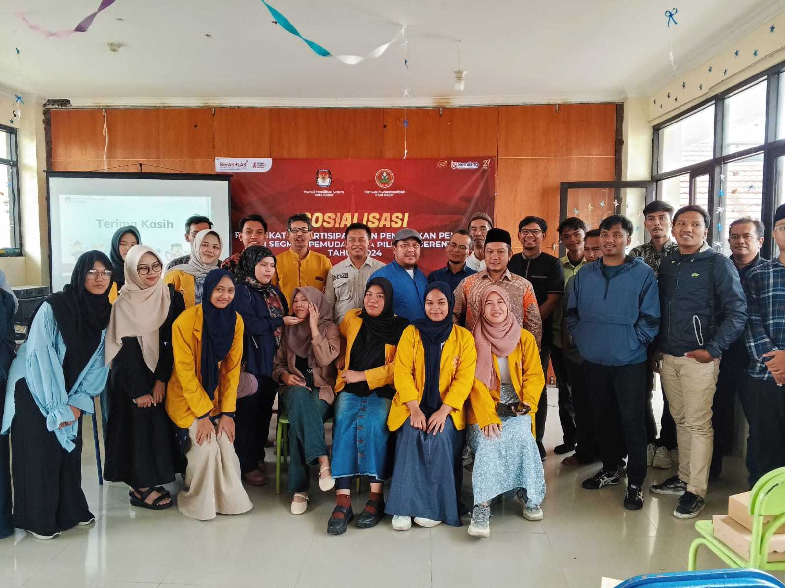Sosialisasi Pilkada Pemuda Muhammadiyah Kota Bogor.