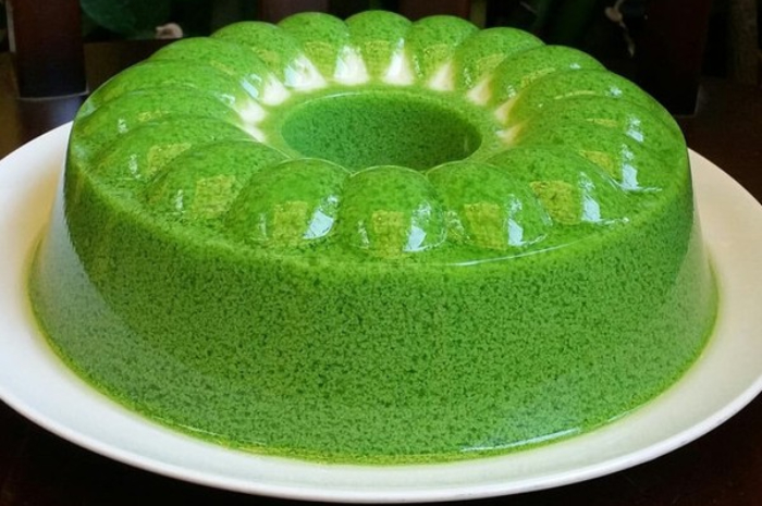 Resep Puding Lumut Gula Merah