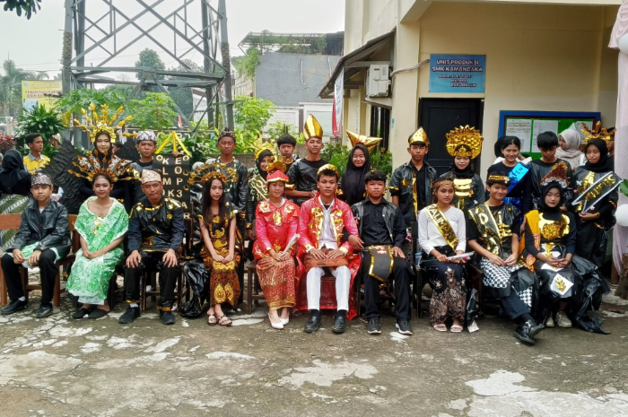 Gelar Karya P5 SMK Kamandaka Kota Bogor.