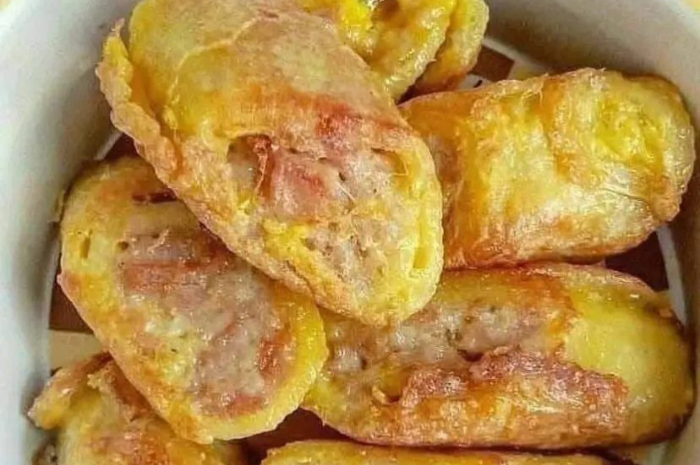 Resep Sosis Egg Roll