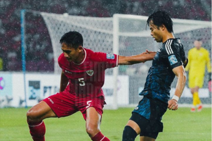 Laga Timnas Indonesia vs Jepang berakhir dengan skor 4-0 pada Kualifikasi Piala Dunia 2026 putaran ketiga Zona Asia di Stadion Gelora Bung Karno (GBK) Jumat (15/11/2024) malam.
