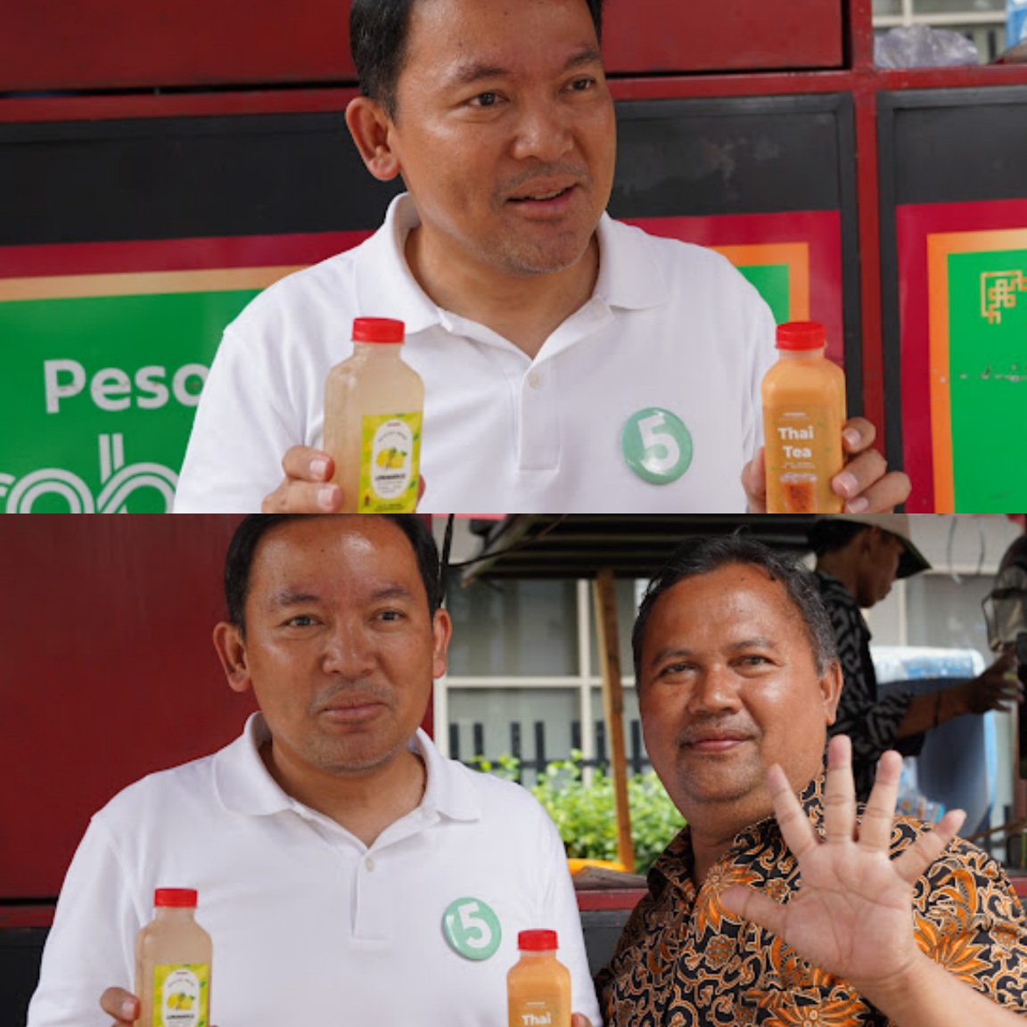 Cawalkot Bogor Dokter Rayendra saat memborong produk UMKM di Gang Aut.
