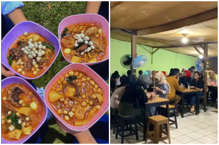 Seblak Prasmanan Teh Susi jadi tempat favorit pecinta kuliner pedas di Bogor
