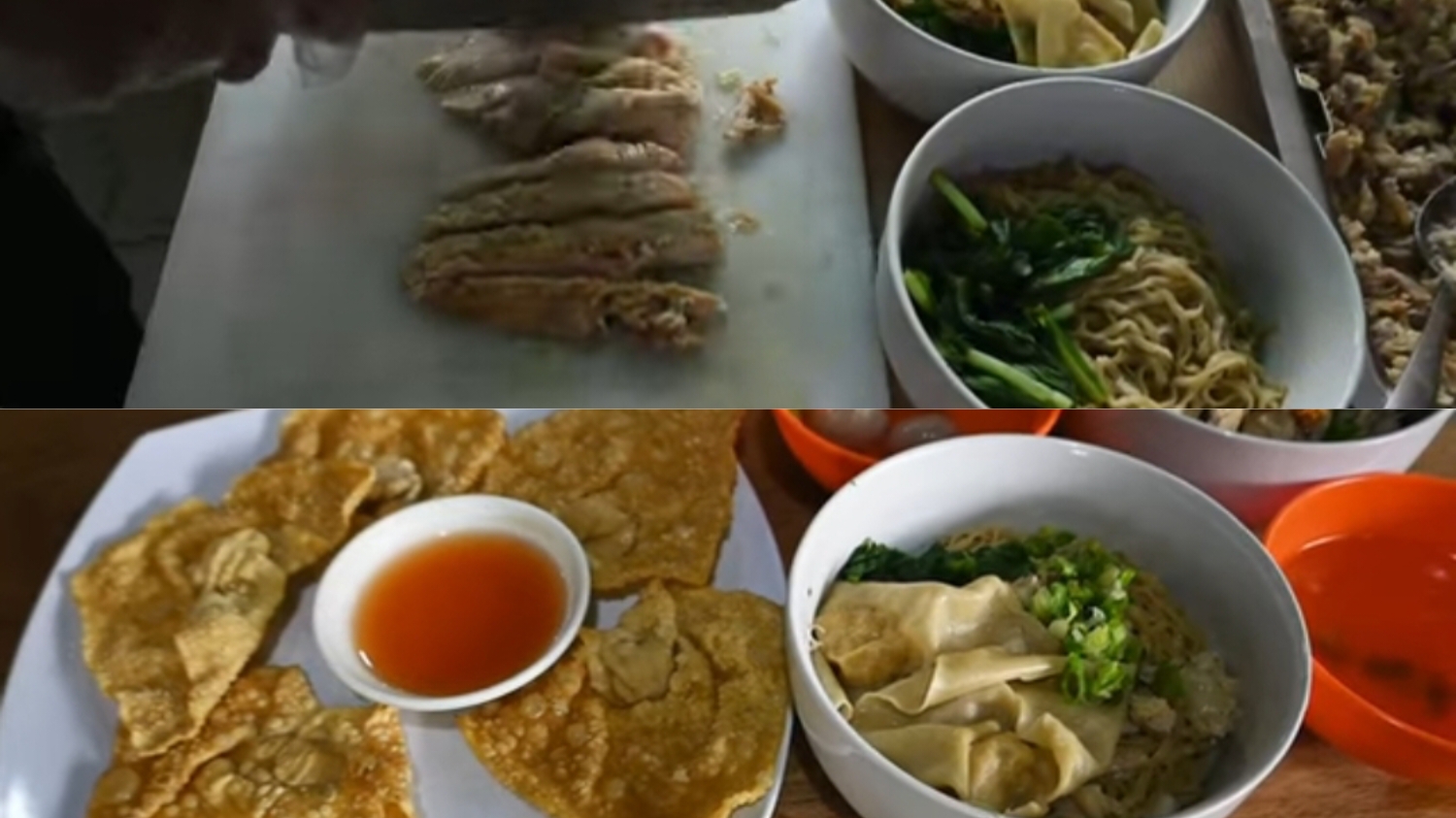 Bakmi Dayum Bogor punya tekstur mie yang kenyal.