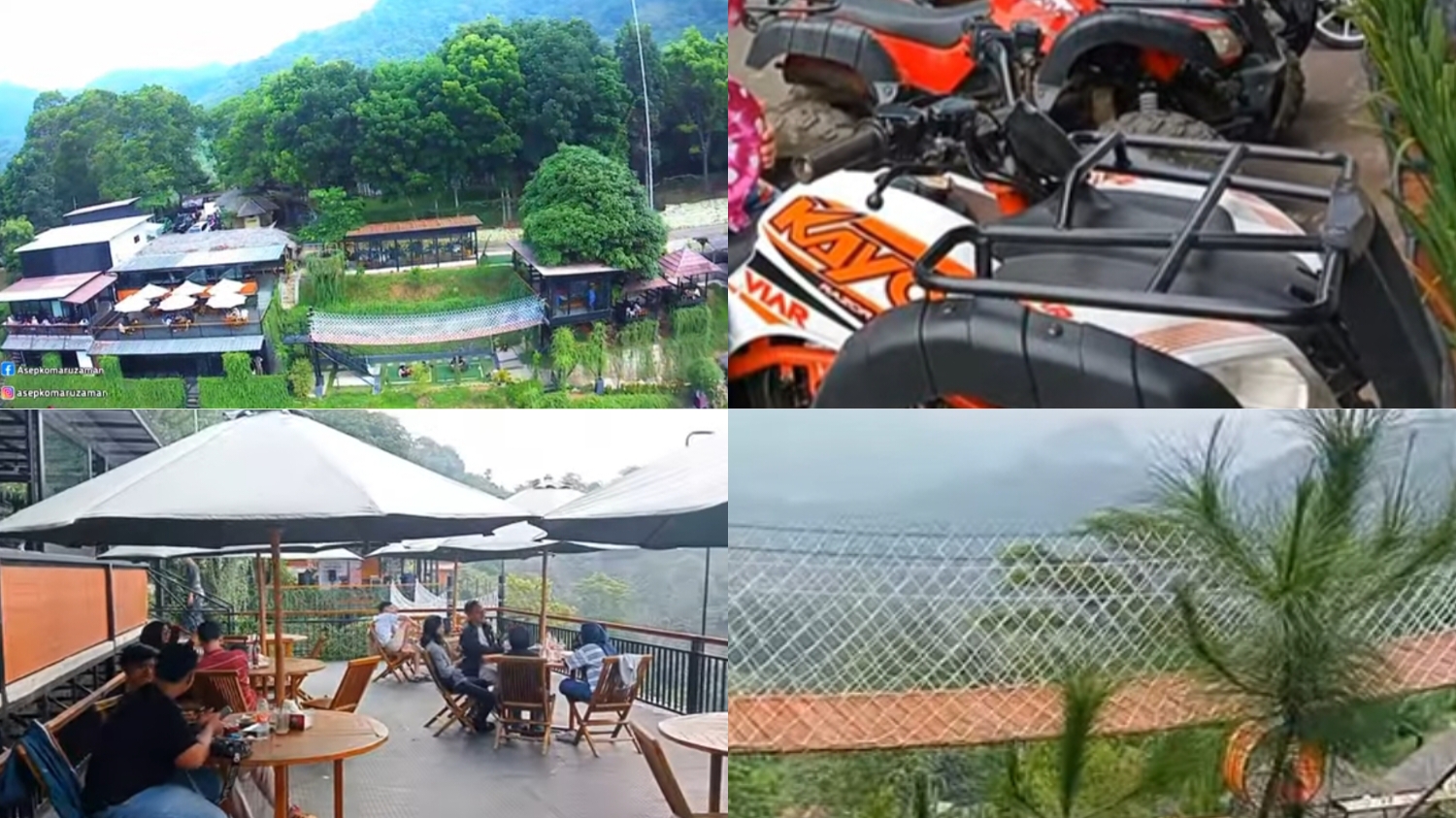Tempat Wisata Saung Koffie Hideung di Kecamatan Pangkalan, Karawang.
