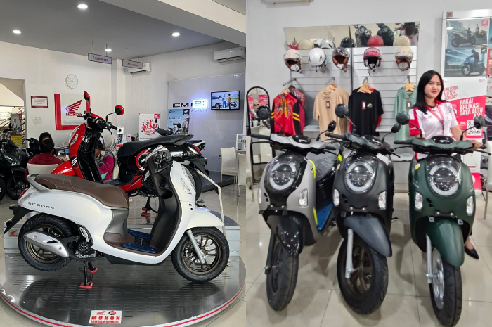 New Honda Scoopy  kini hadir di Bogor dengan beragam pilihan warna.