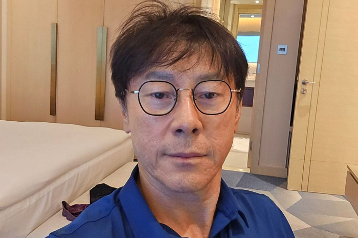 Pelatih Timnas Indonesia, Shin Tae-yong.