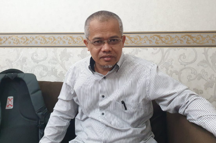 Ketua Komisi IV DPRD Kabupaten Bogor Wasto Sumarno saat menyampaikan keterangan. (Dok. Radar Bogor)