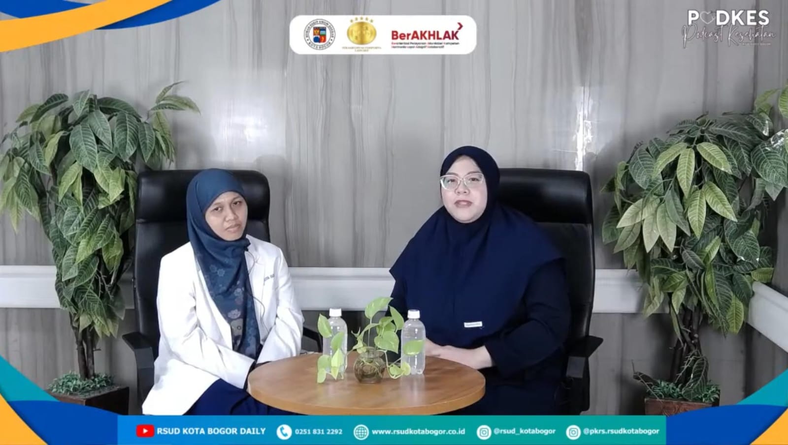 Podcast Kesehatan (Podkes) RSUD Kota Bogor soal penyakit PPOK.