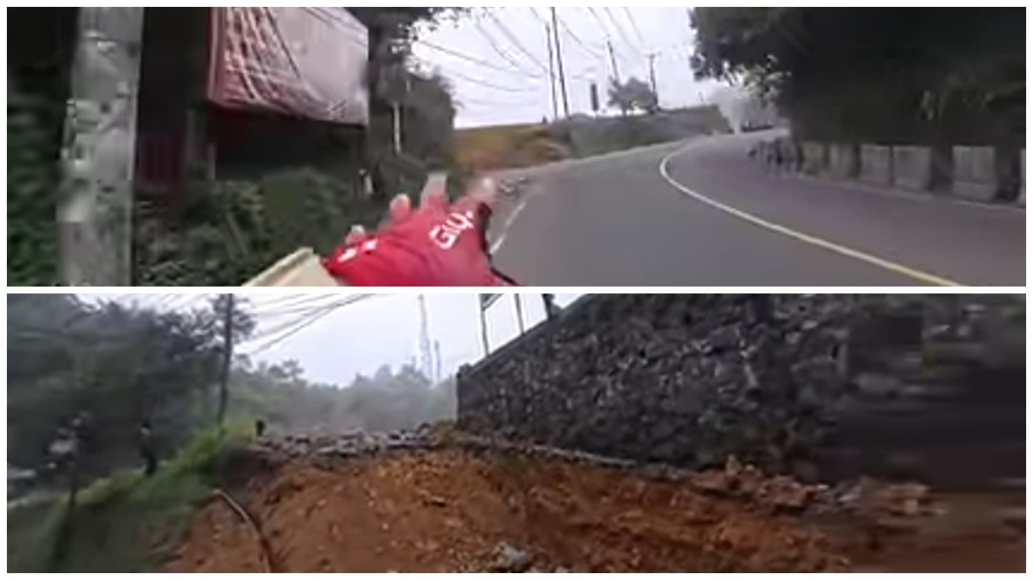 Kondisi terkini Warpat Pucak Bogor setelah dilakukan penertiban.