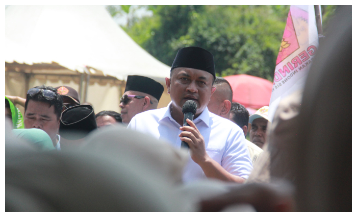 Calon Bupati Bogor Rudy Susmanto.