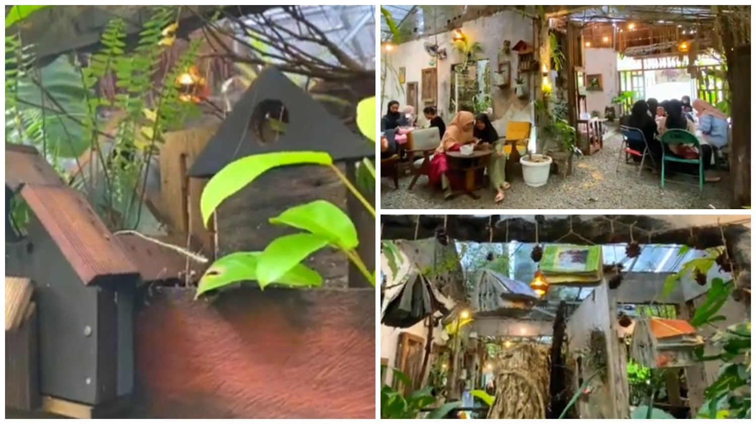 Kuku Ruku House, kafe ala Ghibli di Ciomas Bogor.