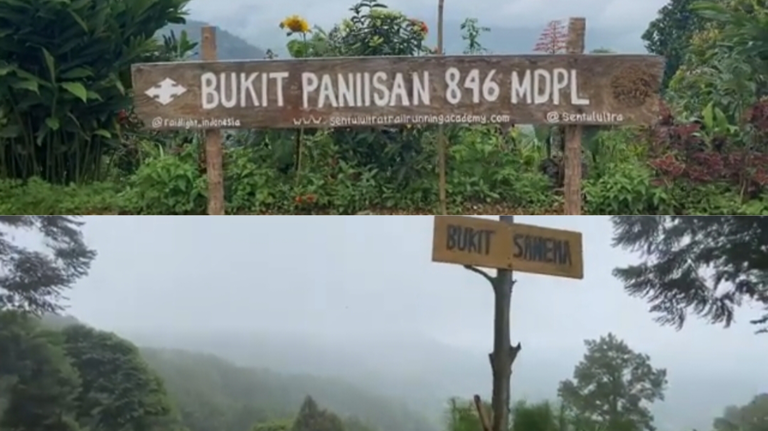 Trekking ke Bukit Paniisan.