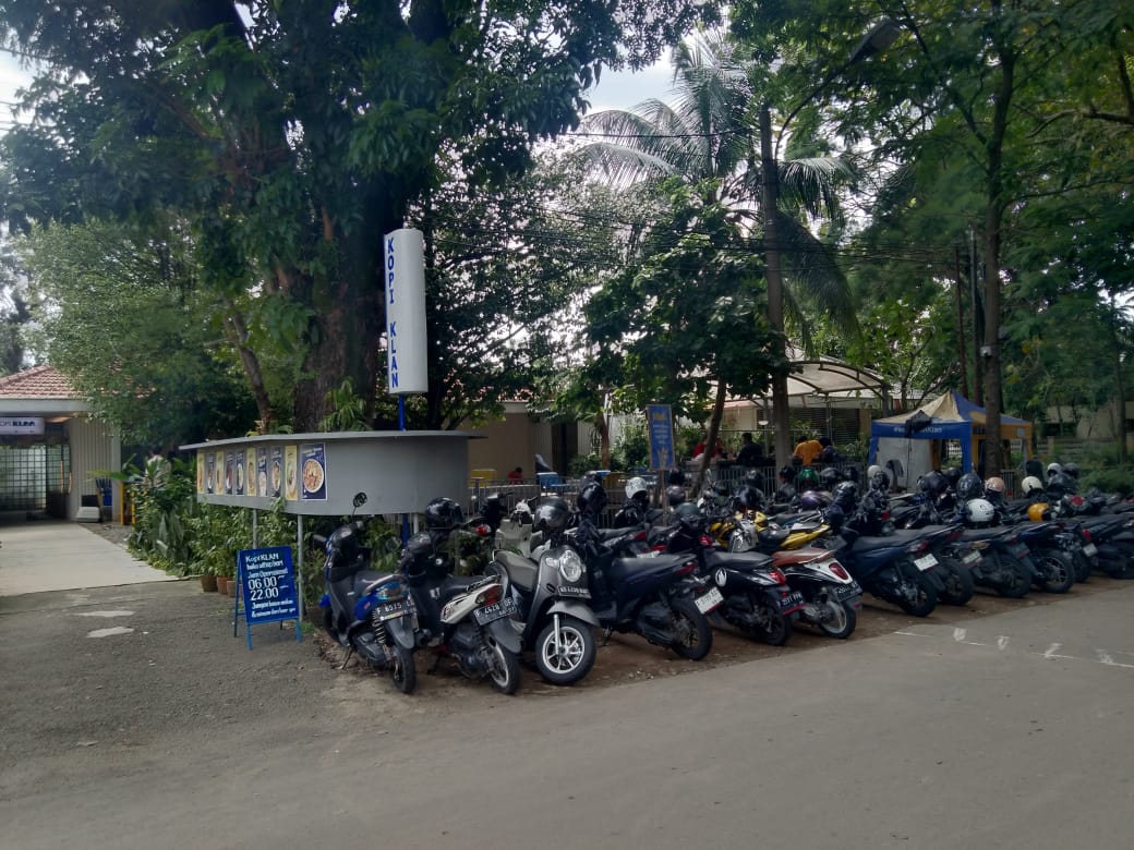 Salah satu coffee shop yang ada di Kota Bogor.