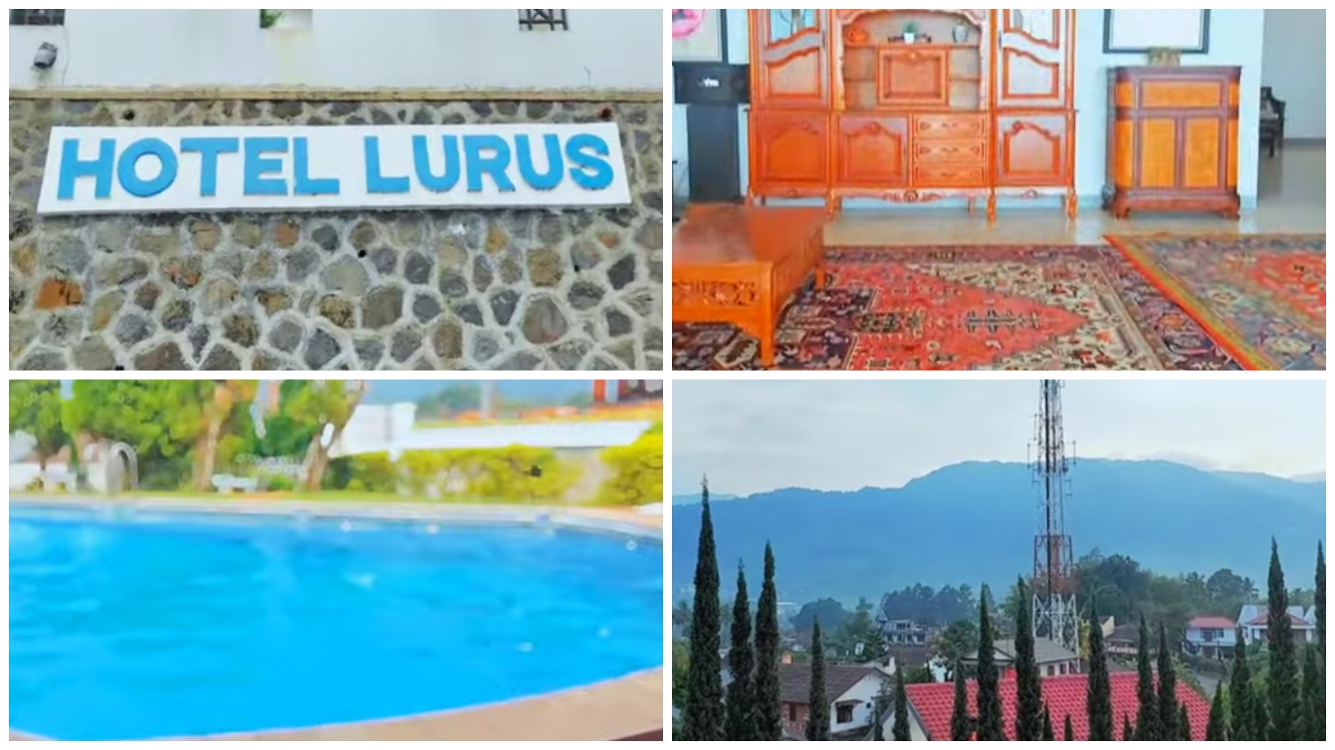 Hotel Lurus di Bogor punya view yang cantik.