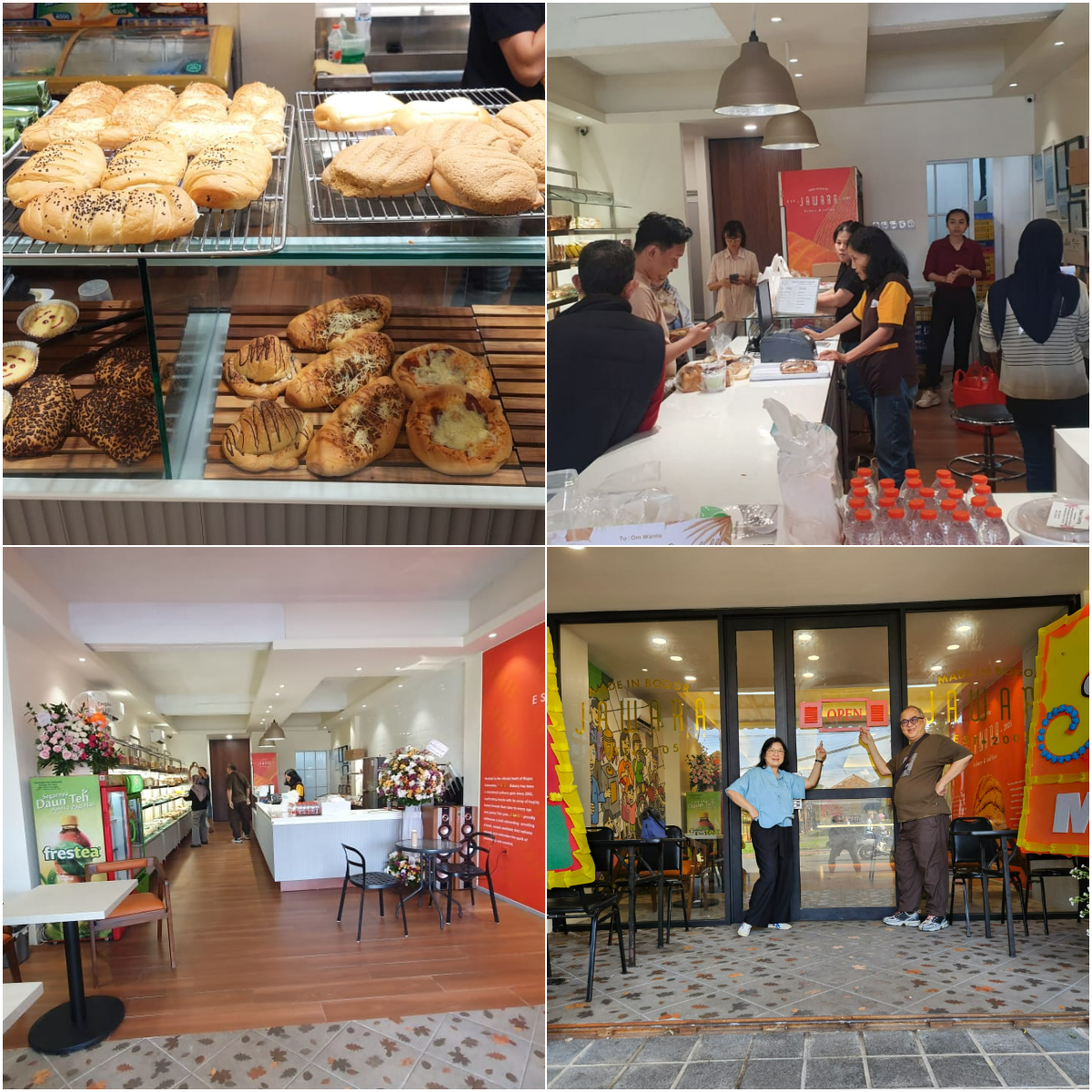Toko roti Jawara Bakery dan Coffee