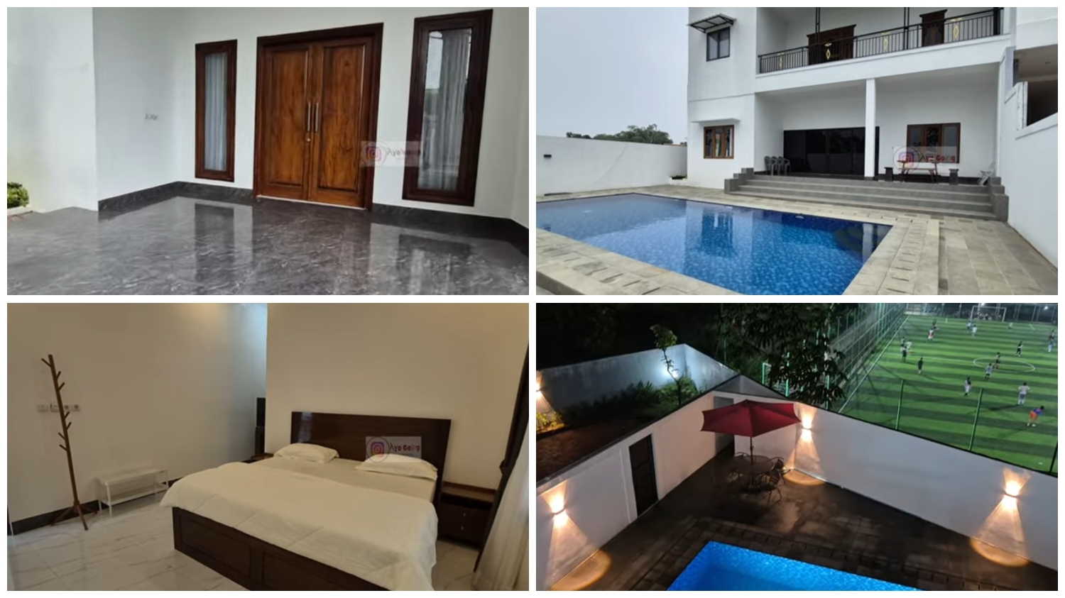Villa Sevnov sediakan 7 kamar dengan fasilitas lengkap.