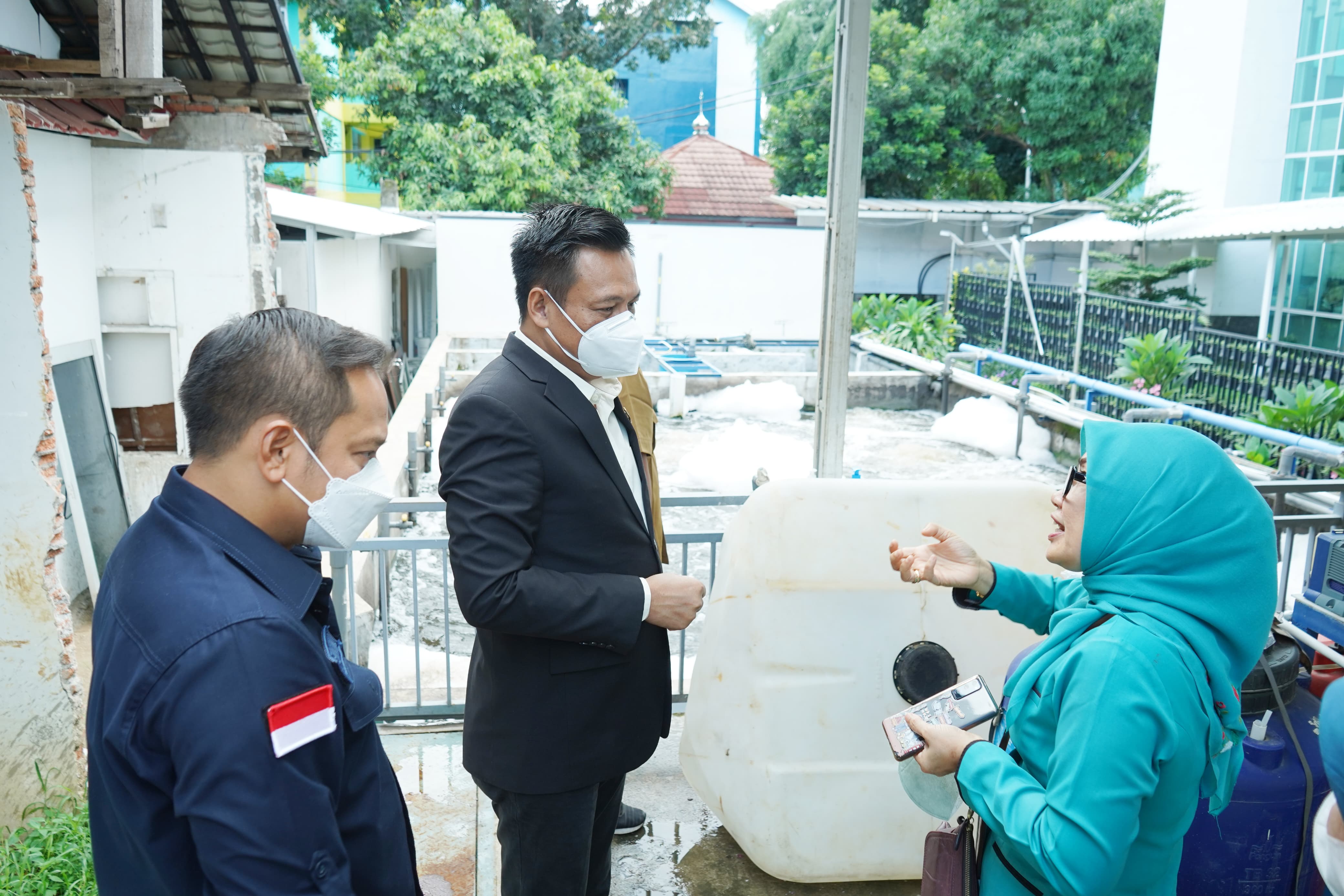 Komisi III DPRD Kota Bogor menggelar inspeksi mendadak (Sidak) pengelolaan Instalasi Pengolahan Air Limbah (IPAL) yang ada di RSUD Kota Bogor.