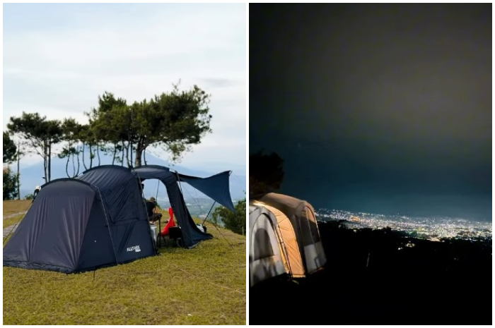 Suasana Amba Hills di Jalan Cipendawa, Megamendung, Kecamatan Megamendung, Kabupaten Bogor, Jawa Barat.