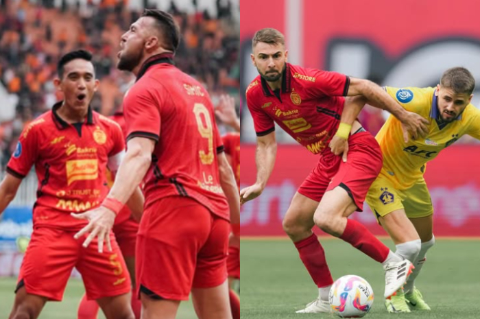 Persija Jakarta vs Persik Kediri berlaga pada pekan ke-12&nbsp;Liga 1 2024/2024 di&nbsp;Stadion Pakansari, Cibinong, Kabupaten Bogor Minggu (1/12/2024) sore.