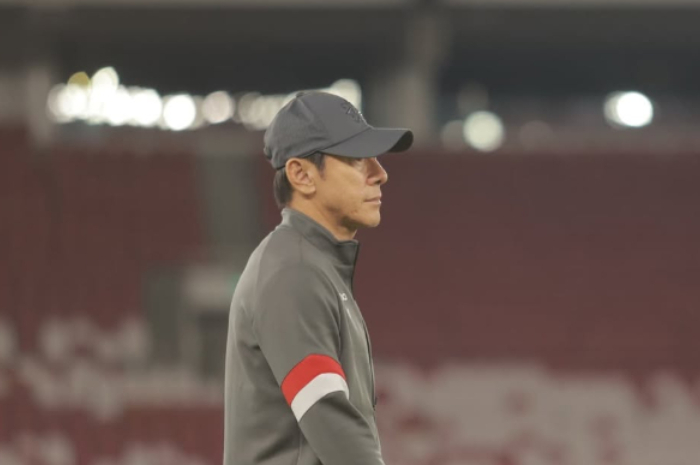 Pelatih Timnas Indonesia Shin Tae-yong.