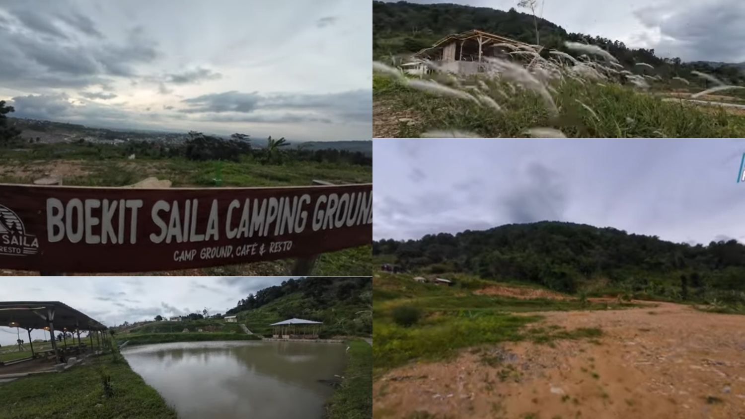 Tempat camping baru di Boekit Saila, Bogor, pemandangannya sangat menawan.