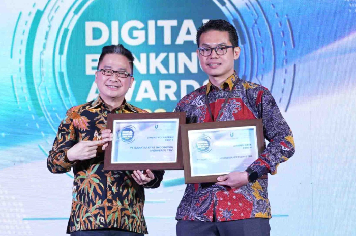 BRI menerima dua penghargaan dalam Digital Banking Awards (DBA) 2024