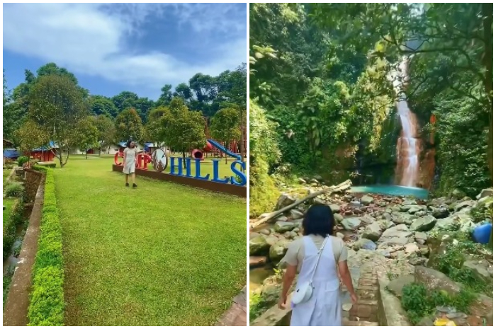 Suasana Camp Hills Eco Stay di Jl. Raya Gn. Salak Endah No.09, RT.02, Gn. Sari, Kecamatan Pamijahan, Kabupaten Bogor.