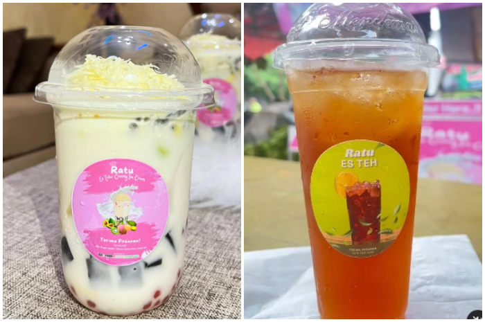 Minuman Ratu Es Teller yang dijamin bikin anda seger.