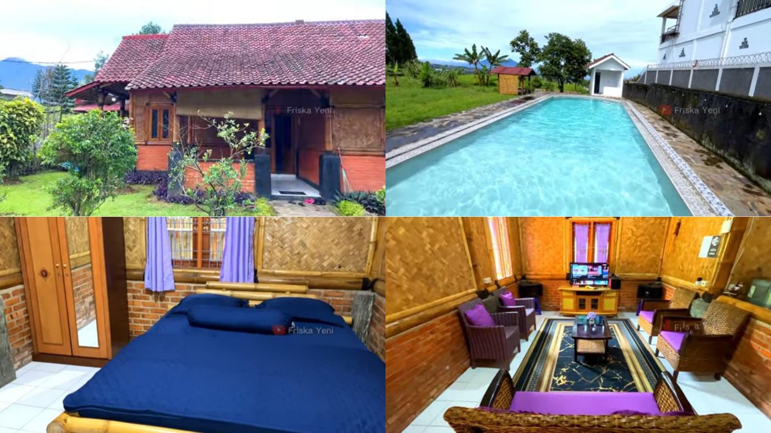Villa Bambu di Puncak Bogor.
