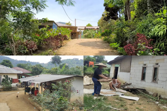 Potret Desa Mulyasari di Sukamakmur, Kabupaten Bogor.