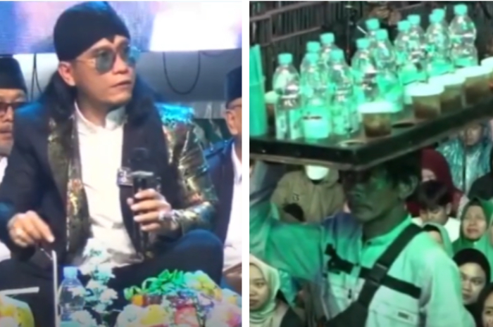 Gus Miftah saat menyampaikan ceramah yang kemudian viral karena ucapannya terhadap penjual es teh.