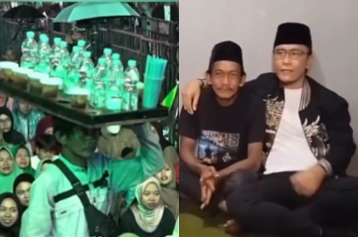 Gus Miftah menemui penjual es teh di Magelang, Jawa Tengah usai viral di media sosial.