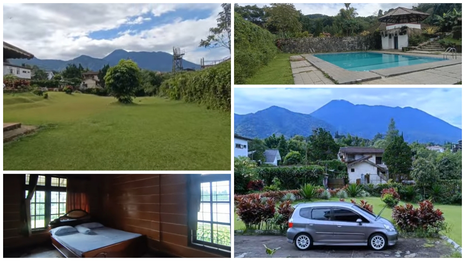 Villa Puncak cocok untuk keluarga besar.