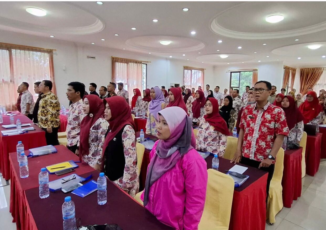Disdik Kabupaten Bogor gembleng guru untuk melek digital.
