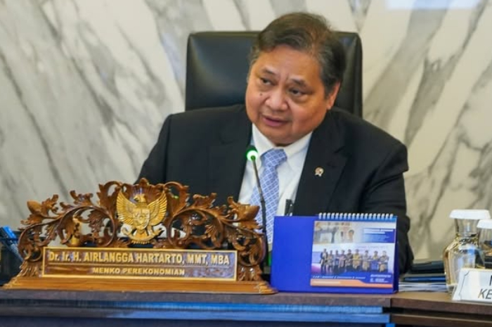 Menko Bidang Perekonomian Airlangga Hartarto.