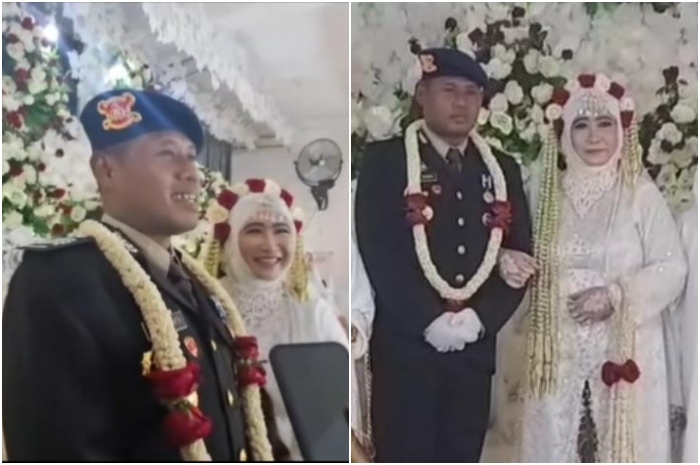 Wakil Bupati Sumenep Dewi Khalifah atau Nyai Eva menikah dengan seorang polisi bernama Bripka Krisna Maharta.