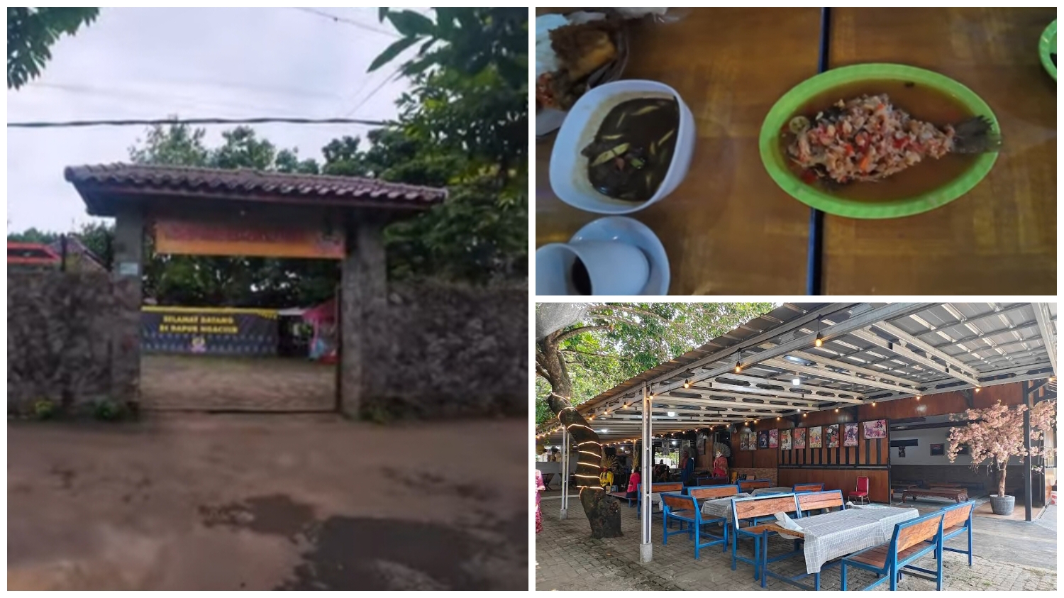 Dapur Ngacri milik Bang Mandra di daerah Depok.