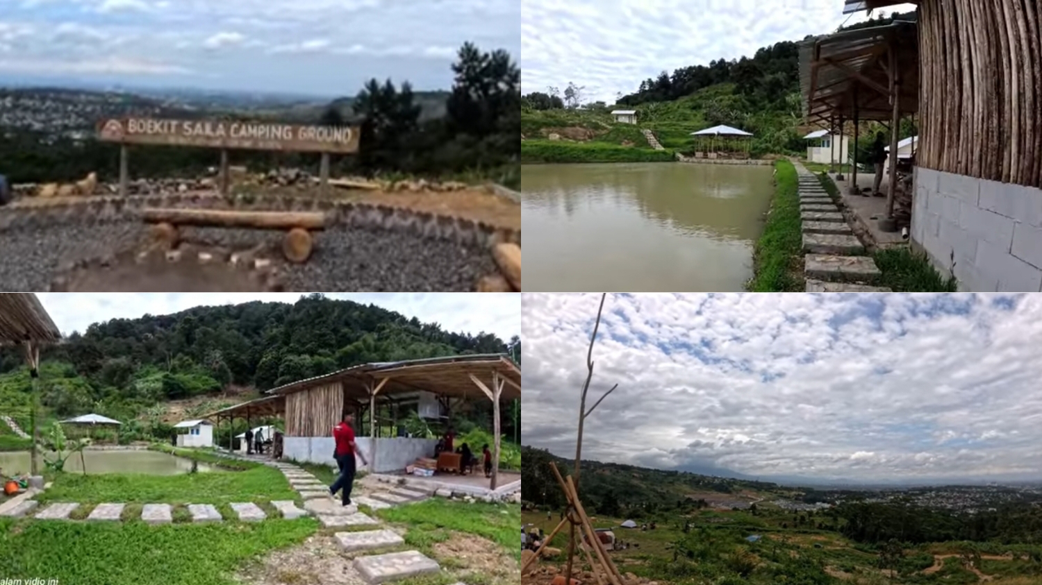 Suasana Boekit Saila Camping Ground Bogor.