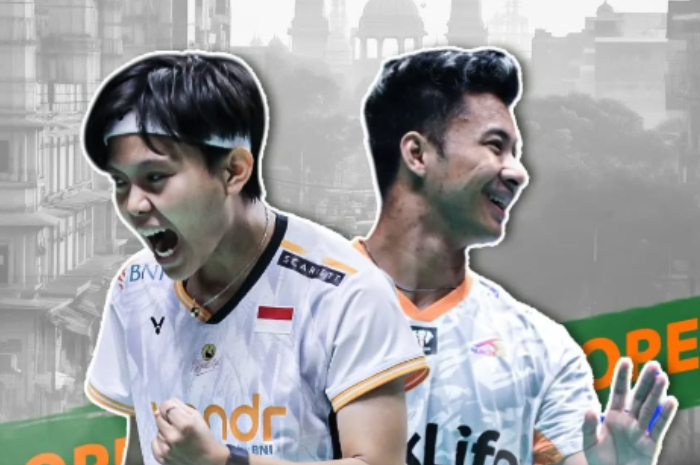 Dejan Ferdinansyah dipasangkan dengan Siti Fadia Silva Ramadhanti mewakili ganda campuran Indonesia.