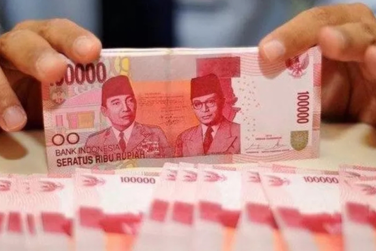 Ilustrasi uang bansos.