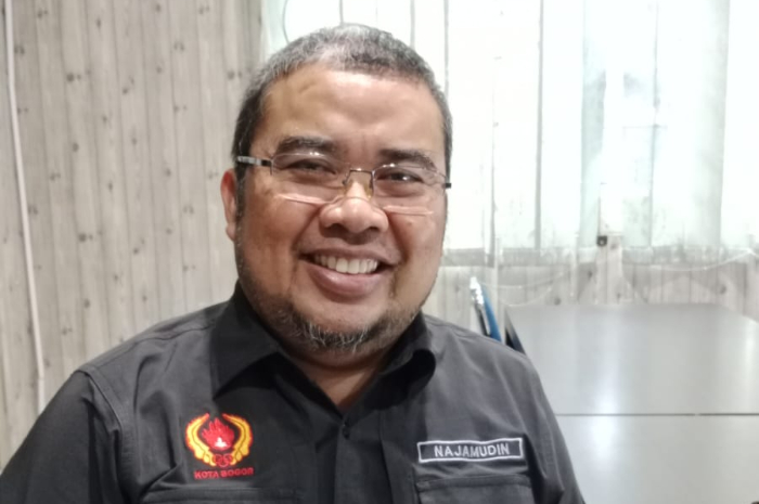 Ketua Pengcab ABTI Kota Bogor, Najamudin ditemui di gedung KONI Kota Bogor.