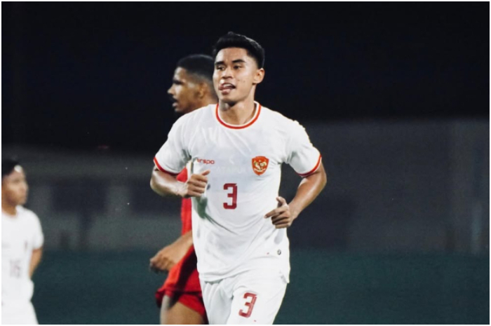 Pemain Timnas Indonesia Muhammad Ferrari.