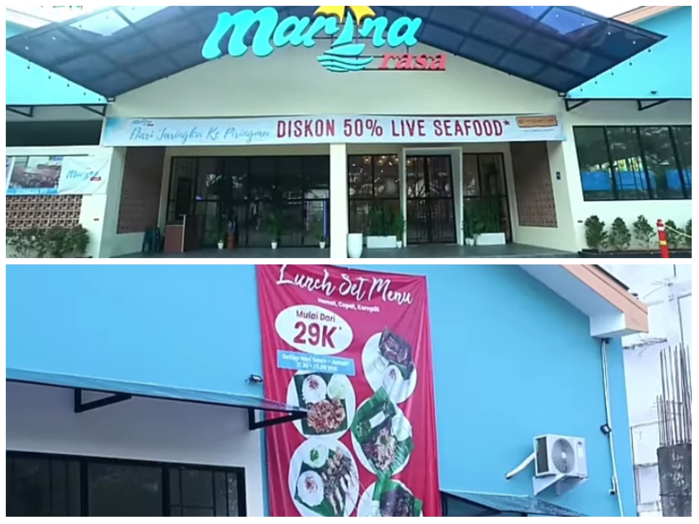 Rekomendasi restoran seafood, Marina Rasa.