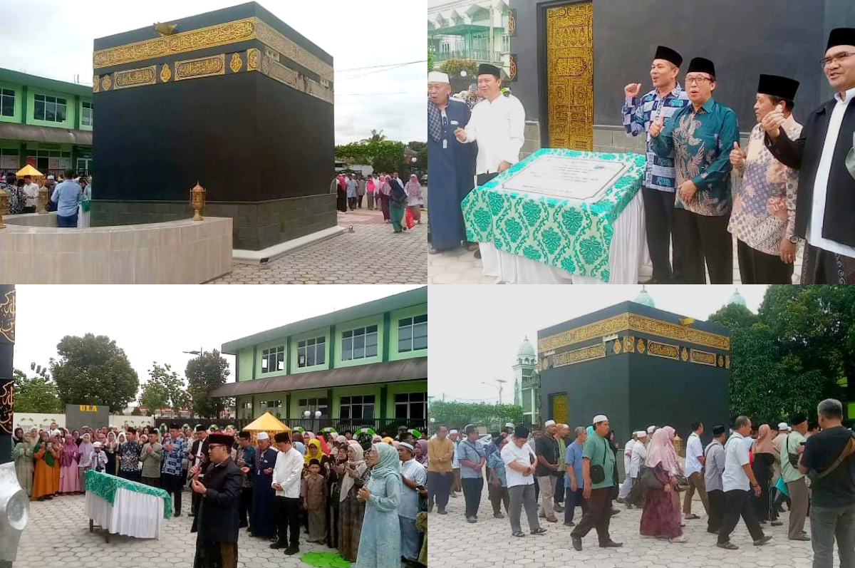 Prof. Hilman Latief resmikan miniatur Ka